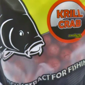 Boilies Krill Crab 20mm 800g cebo carpfishing proteico