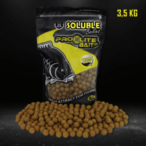 Soluble Boilies Pineapple & Scopex 20 mm 3,5 kg Pro Elite Baits – Cebo dulce y soluble para carpas en Carpext