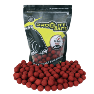 Boilies Robin Red 20 mm 800 g Pro Elite Baits – Cebo especiado para carpas disponible en Carpext