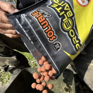 Soluble Boilies Krill & Crab 20 mm 3,5 kg Pro Elite Baits – Cebo de disolución rápida disponible en Carpext