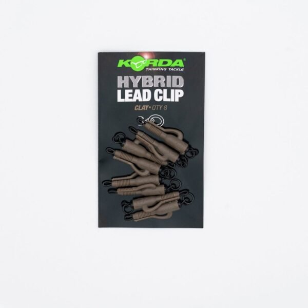 Hybrid Lead Clip Clay Korda – Clip de seguridad color arcilla disponible en Carpext