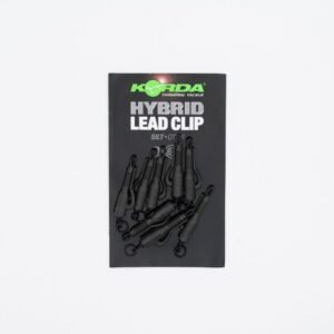 Hybrid Lead Clip Silt Korda – Clip de seguridad color oscuro disponible en Carpext