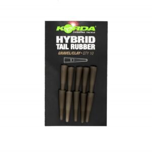 Tail Rubber Korda Gravel/Clay – Terminal para montajes con Hybrid Lead Clip