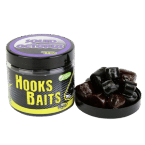 Hook Pellets Liquid Booster 14/20 mm Squid & Octopus – Cebo de anzuelo con aroma marino disponible en Carpext