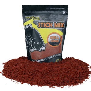 Krill & Crab Stick Mix – Imagen del envase de 800 g de Pro Elite Baits