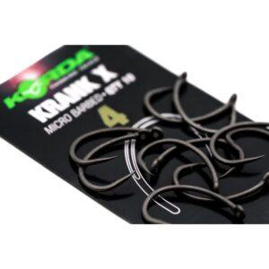 Anzuelos Korda Krank X en tallas 4, 6 y 8 disponibles en Carpext