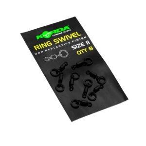 Ring Swivels Korda Size 11 y 8 – Microemerillón con anilla para carpfishing en Carpext