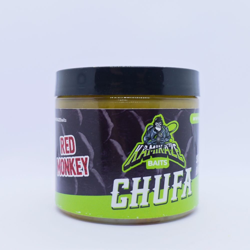 Chufa Red Monkey – Kamikaze Baits, chufa aromatizada para carpfishing