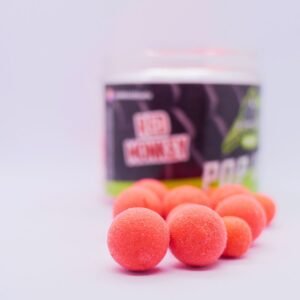 Pop-Ups Red Monkey – Kamikaze Baits, cebo flotante con Robin Red casero