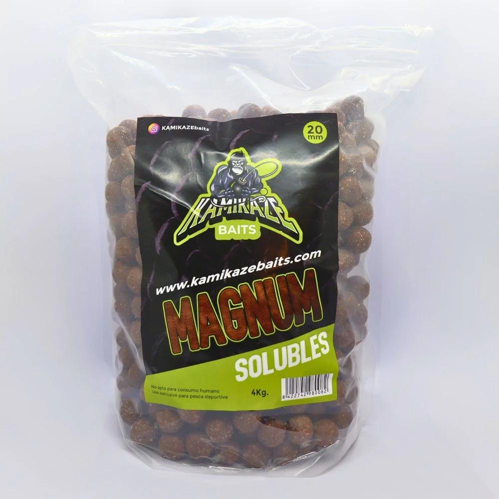 Boilies Solubles Magnum 20 mm 4 kg – Kamikaze Baits
