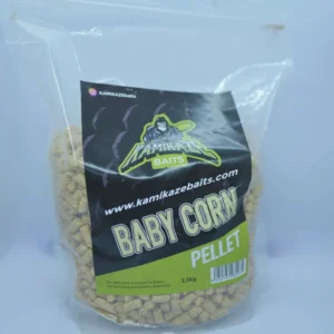 baby corn pellets maiz 2,5kg kamikaze baits carpfishing