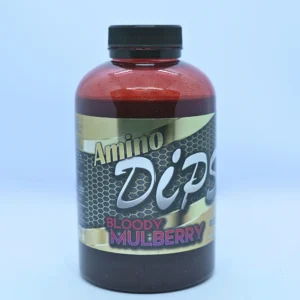 amino dips bloody mulberry 500ml pro elite baits carpfishing