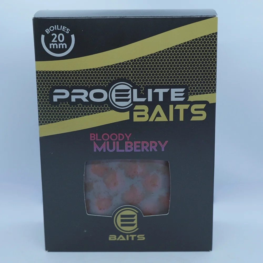 Boilies Bloody Mulberry Gold Pro Elite Baits para carpfishing