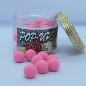 Pop Ups Antartic Krill Gold Natural Pro Elite Baits para carpfishing