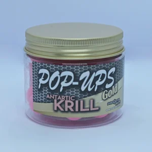 Pop Ups Antartic Krill Gold Natural Pro Elite Baits para carpfishing
