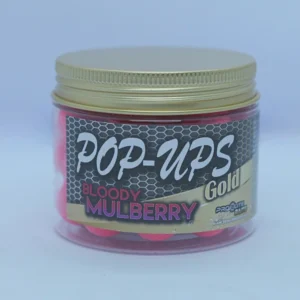 Pop Ups Bloody Mulberry Gold Natural Pro Elite Baits para carpfishing