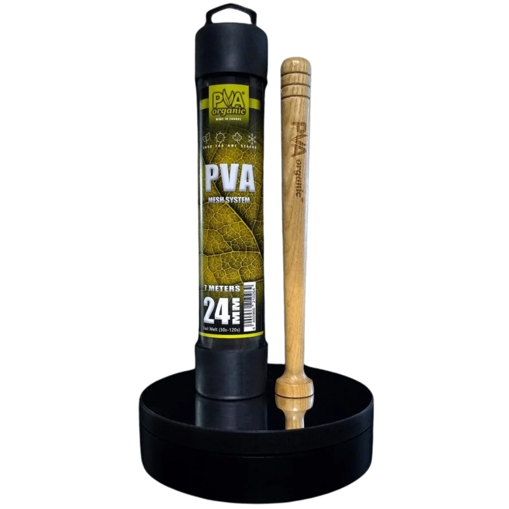 Sistema Malla PVA 24 mm 7 m Katran para carpfishing