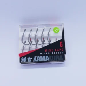 Anzuelo Korda Kamakura Wide Gape Nº6 – Anzuelo ultra afilado y resistente para carpfishing en Carpext