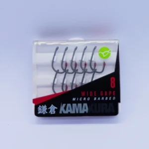 Anzuelo Kamakura Wide Gape Nº8 – Anzuelos afilados Korda para carpfishing en Carpext