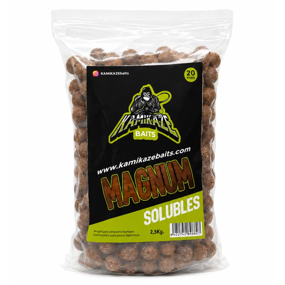 Boilies Solubles Magnum 20 mm 2,5 kg – Kamikaze Baits
