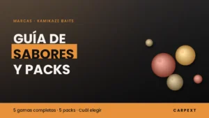 Kamikaze Baits: guía de sabores y packs para carpfishing