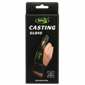 Dedil de Lanzado Katran Single Finger Casting Glove para carpfishing