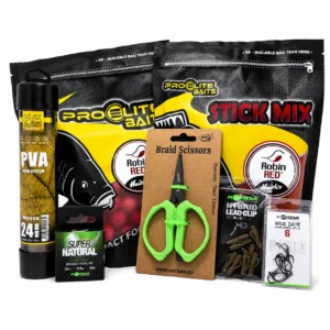 Pack Iniciación al Carpfishing con productos Pro Elite Korda y Katran