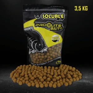 Soluble Boilies Pineapple & Scopex 20 mm 3,5 kg Pro Elite Baits – Cebo dulce y soluble para carpas en Carpext