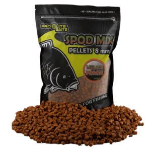 Spod Mix 8 mm Pellets Melon & Peach – Pellets de disolución controlada para carpfishing