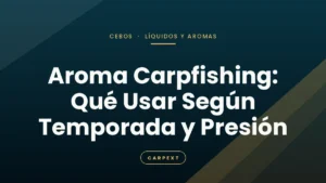 aroma carpfishing: qué líquido usar según la temporada y la presión del coto