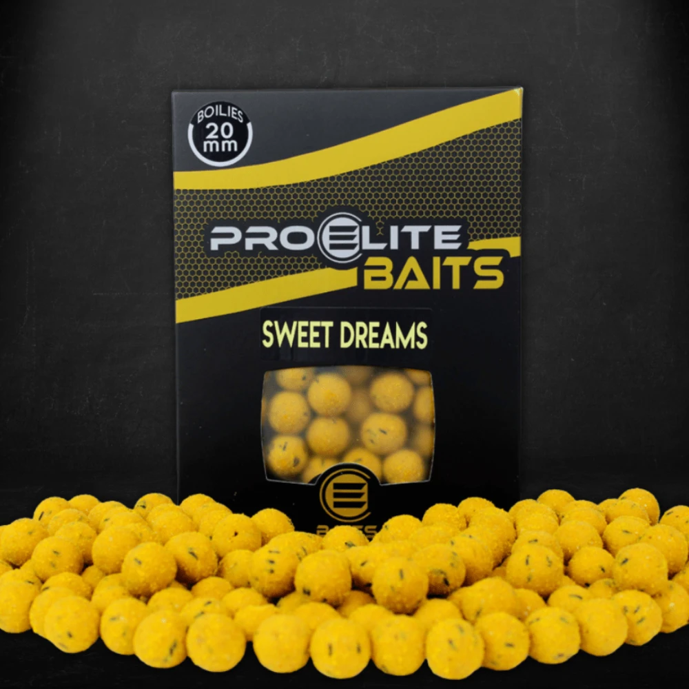 Boilies Pro Elite Baits Gold Sweet Dreams 20 mm 1 kg