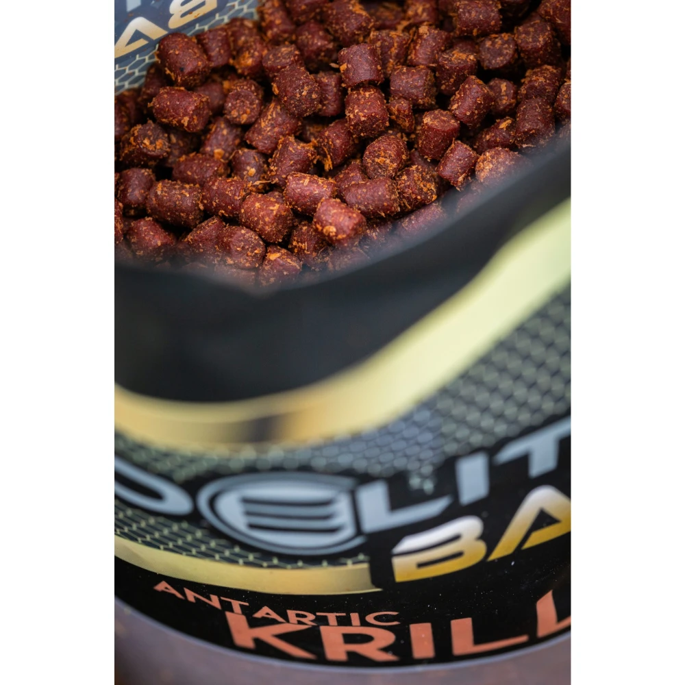 Pellets Pro Elite Baits Gold Antartic Krill 6 mm 1 kg