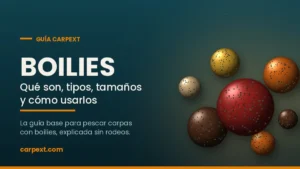 Boilies de carpfishing de distintos tamaños y sabores: guía de qué son, tipos y cómo usarlos