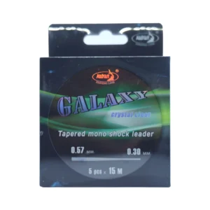 Puente de choque cónico Katran Galaxy Crystal Clear 0,30-0,57 mm, 5 tramos de 15 m