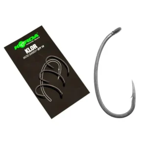 Anzuelos Korda Klor disponibles en tamaños 4, 6 y 8 para carpfishing – Carpext