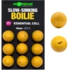 Boilies Korda Slow Sinking Essential Cell 15 mm – Cebo artificial de hundimiento lento con aroma afrutado para carpfishing en Carpext