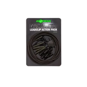 Korda Dark Matter Action Pack en colores Gravel y Weed disponible en Carpext