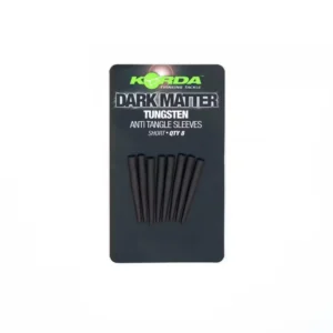 Korda Dark Matter Anti Tangle Sleeves disponibles en versión Short y Long en Carpext