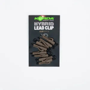 Hybrid Lead Clip Clay Korda – Clip de seguridad color arcilla disponible en Carpext