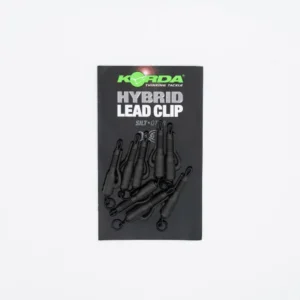 Hybrid Lead Clip Silt Korda – Clip de seguridad color oscuro disponible en Carpext