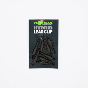 Hybrid Lead Clip Weedy Green Korda – Clip de seguridad para zonas con algas disponible en Carpext
