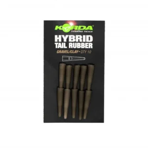 Tail Rubber Korda Gravel/Clay – Terminal para montajes con Hybrid Lead Clip