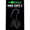 Anzuelo Korda Wide Gape X – Versión reforzada del Wide Gape para carpfishing. Disponible en talla 8 en Carpext
