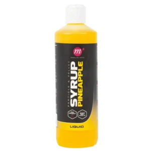 Mainline Particle & Pellet Syrup Pineapple Juice 500 ml – Líquido atrayente soluble con aroma a piña para carpfishing en Carpext