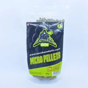 Micropellets Piña Zitrik – Kamikaze Baits, micropellets afrutados para carpfishing