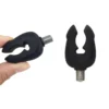 Rubbery Rod Rest 4 pcs Black – Set de 4 soportes de caña de goma antideslizante para carpfishing en Carpext
