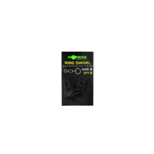 Ring Swivels Korda Size 11 y 8 – Microemerillón con anilla para carpfishing en Carpext