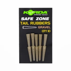 Tail Rubbers Gravel Korda – Conos de goma para montajes de carpfishing en Carpext