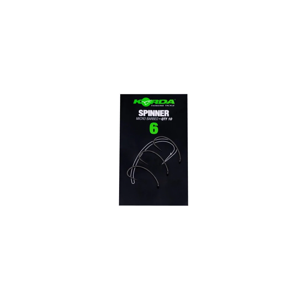 Korda Spinner – Anzuelo con recubrimiento PTFE y ángulo 55° para Spinner Rig y Ronnie Rig – Carpext